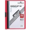 Durable Duraclip 30 A4 dosky s klipom červené