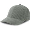 Atlantis Headwear Kšiltovka Cordy-S, 6 panelová, manšestrová COT33022607699-grey Šedá UNI