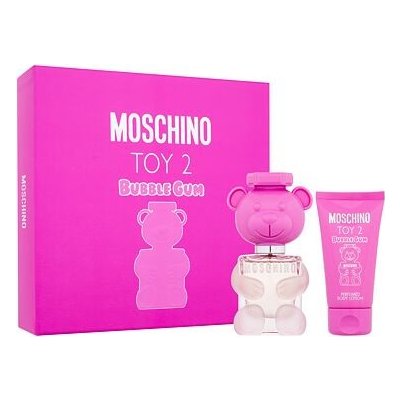 Moschino Toy 2 Bubble Gum dárková sada: EDT 30 ml + tělové mléko 50 ml pro ženy
