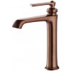OMNIRES - ARMANCE umývadlová batéria vysoká, 26 cm meď retro /ORB/ AM5212ORB
