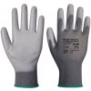 Portwest A120 PU Palm Pracovné rukavice 12 párov šedá 7/S