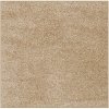 Mojkoberec Kusový koberec Velur Ultra béžový štvorec, 80x80, béžová, obývacia izba