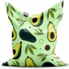 Sablio Sedací vak Kreslené avokádo - 150x100 cm