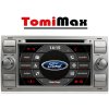 TomiMax Ford Android 14 autorádio s WIFI, GPS, USB, BT HW výbava: 8 Core 6GB+128GB HIGH