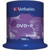 Verbatim DVD+R 4,7GB 16x, 100ks