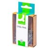 Dekoračné špendlíky Q-Connect strieborné 30mm