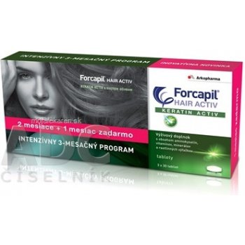 ArkoPharma Forcapil Hairactiv 3 x 30 tabliet 90 tabliet