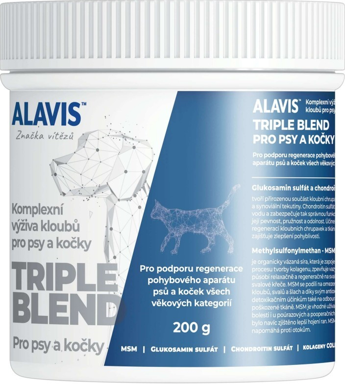 Alavis Triple blend pre psov a mačky plv 200 g