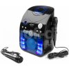 Fenton SBS20B Karaoke systém s přehrávačem CD, bluetooth a mikrofony, černá barva