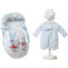 Llorens M844-51 oblečenie pre bábiku bábätko NEW BORN 43-44 cm
