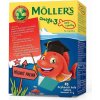 Möller’s Omega 3 Želé rybičky Malina 45 želé tablet