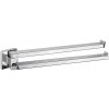 CB - BASICQ B3712 - Držiak na uteráky dvojitý 33 cm CHL - chróm lesklý (CR) | MP-KOVANIA.sk