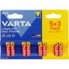 Varta Longlife Max Power AAA 8ks 4703101418