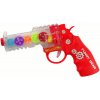 mamido Detská pištoľ s efektmi červená