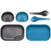 WILDO® CAMP-A-BOX® DUO LIGHT - set na prípravu jedla - MODRÁ / ŠEDÁ
