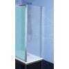 POLYSAN EASY LINE 70cm pevná sprchová stena do kombinácie, profil chróm, sklo brick, EL3138