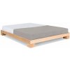 Marior HOME CUBE Double Bed (postel z buku) 200x140x16 cm neošetřené (bez oleja, bez laku)