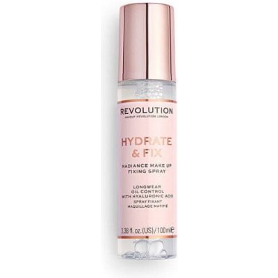 Makeup Revolution Revolution, Hydrate & Fix, fixační sprej na makeup