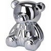 H&S Decoration Keramická pokladnička Silver Bear 12,5x14,4x17 cm