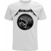 Metallica tričko Black Album Poster Biela S