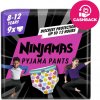 NINJAMAS Nohavičky plienkové Pyjama Pants Srdiečka, 9 ks, 8 rokov, 27kg-43kg 8006540630648