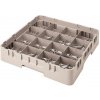 Cambro Kôš Camrack 16 pozícií, výška pohára 30 cm - Béžová| TOM, R-16S1114-184