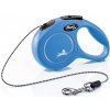 Vodítko Flexi Classic XS lanko 3 m/8 kg modré