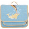 Školská aktovka Schoolbag Paris Large Dolphin Jack Piers ergonomická luxusné prevedenie od 6 rokov 38*32*15 cm