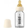 BIBS Baby Bottle sklenená fľaša 110 ml - Ivory