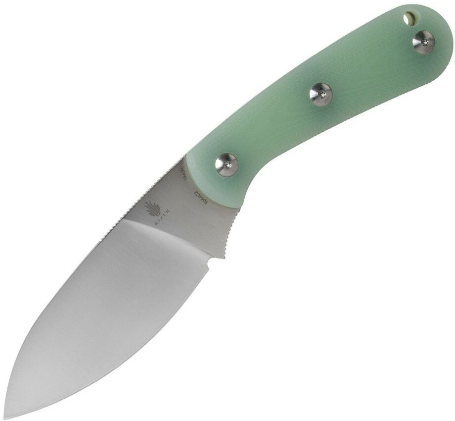 Kizer Baby Fixed Blade Knife Jade G-10