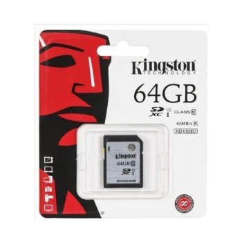 Kingston SDXC 64GB UHS-I U1 SD10VG2/64GB