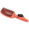 Olivia Garden Fingerbrush Combo Medium Coral kefa na vlasy so štetinami z nylonu a diviaka