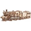 Ugears 3D mechanické puzzle Harry Potter Rokfortský expres 504 ks