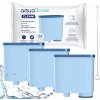 3x filter AquaFloow pre kávovar Philips LatteGo s systémom AquaClean + výrez