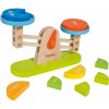 Drevená váha Wooden Balance Eichhorn 9 kociek hra na rovnováhu