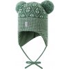 Detská čiapka Reima Kuuru zelená 50