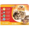 Propesko Cat Adult hovädzie / kura / králik / losos v omáčke 12 x 100 g
