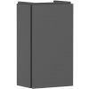 Hansgrohe Xilesa E skrinka 34x24x62 cm závesná kúpeľňová skrinka pod umývadlo sivá 54244760