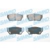 Sada brzdových platničiek kotúčovej brzdy SAMKO 5SP934