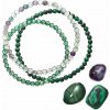 Náramky s minerálnymi kameňmi malachit, fluorit, green achát 43043.3 zelený