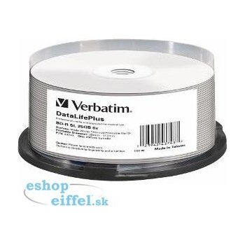 Verbatim BD-R 25GB 6x, 25ks