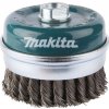 MAKITA miskovitá kefa z oceľového drôtu, vlnitý drôt 0,5 mm, 100 mm D-29290