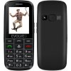 EVOLVEO EasyPhone EG mobilný telefón pre seniorov s nabíjacím stojančekom (čierna farba)