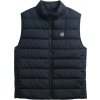Pánska vesta GAP, V-FRCH LOGO LTWT PUFFER tmavo modrá L