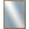 DANTIK - Zrkadlo v rámu, rozmer s rámom 70x90 cm z lišty TRITON zlatá (2142)