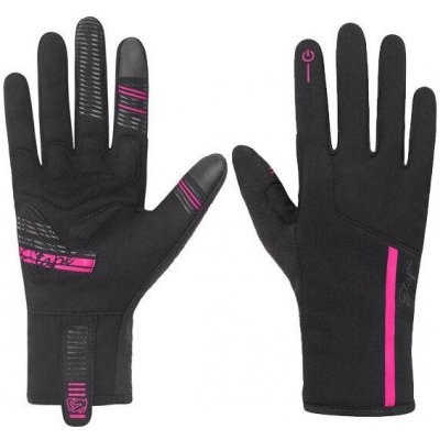 ETAPE Diana WS+ dámske rukavice čierna-ružová, veľ. S