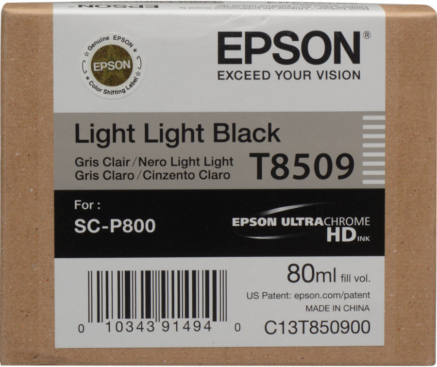 Epson T8509 Light Light Black - originálny
