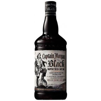 Captain Morgan Black Spiced 1 l (čistá fľaša)