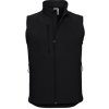 Russell pánska softshellová vesta R-141M-0 black