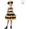 Šaty včielka detské - bábika LOL - věk 7 - 8 roků